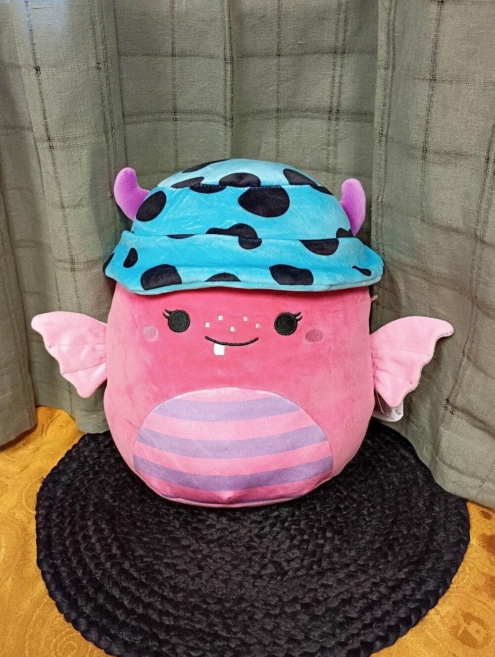 NWT Original Squishmallows Halloween 2025 Squad Carly The Monster Plush 12"